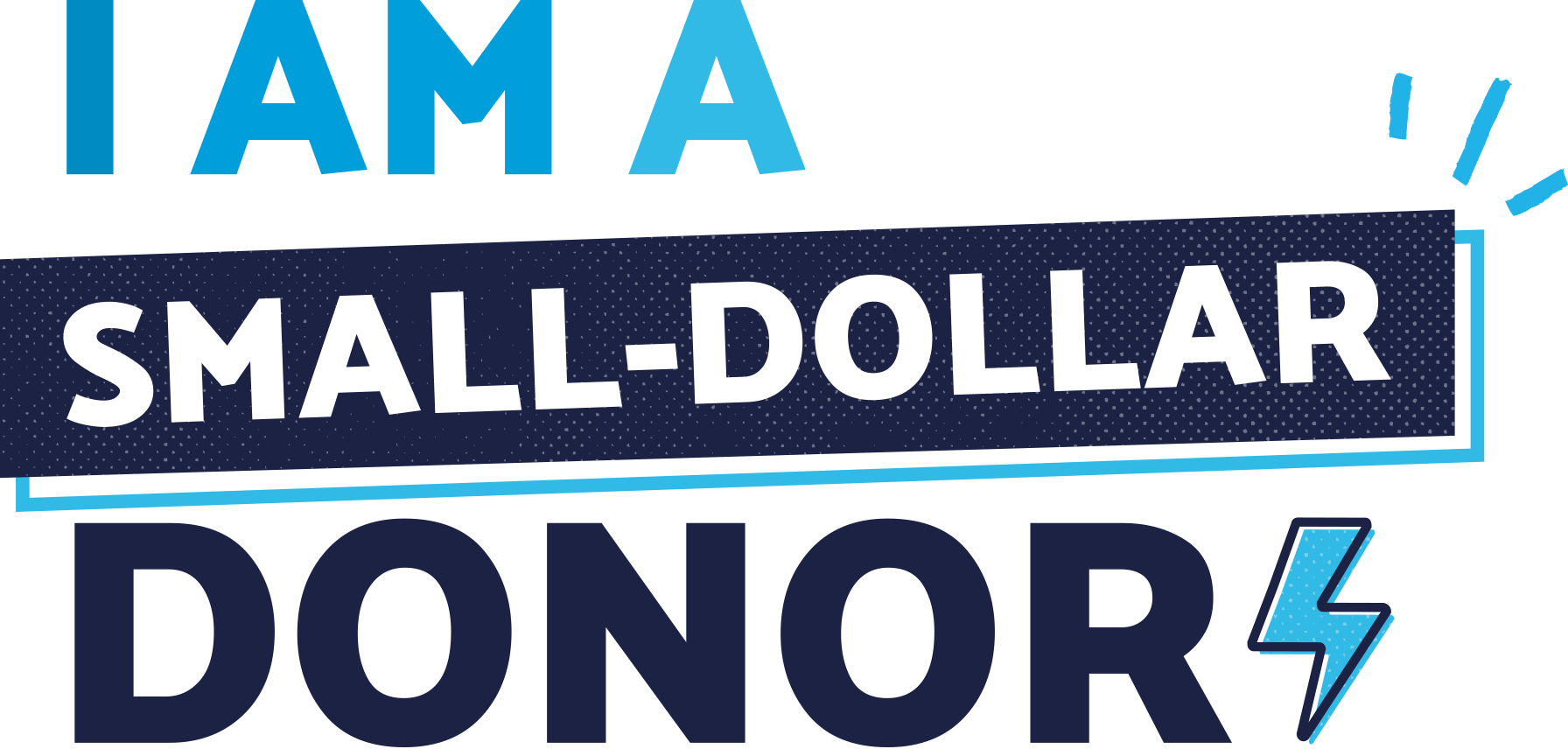 I Am A Small-Dollar Donor logo